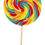 GET THE LOOK: Sunny side up. CONFECTIONARY LANE giant lollipop, $1 at Walgreens. Library Tag 08262007 Magazine
